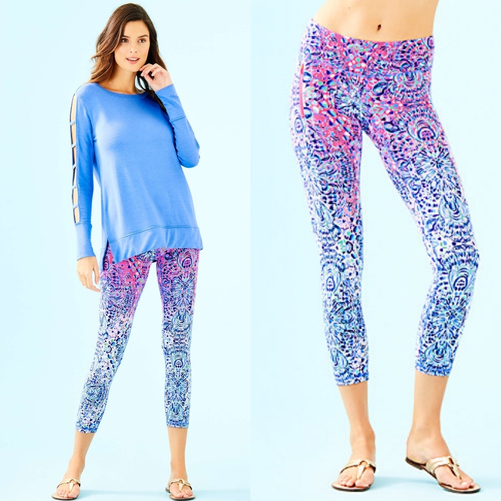 Lilly Pulitzer UPF 50+ Weekender Midi Leggings